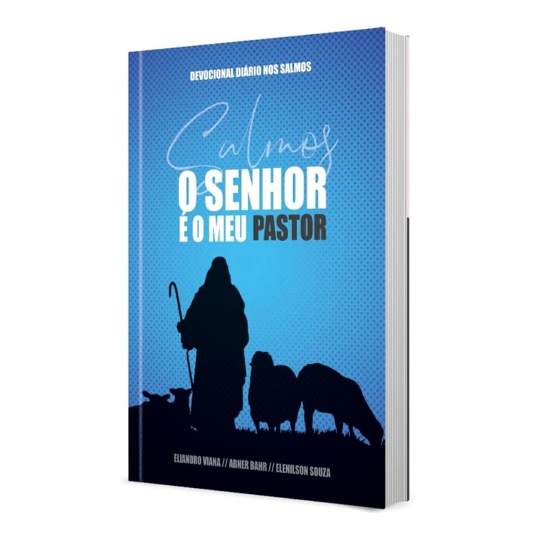 O Senhor é o Meu Pastor | Devocional Diário | Capa Azul