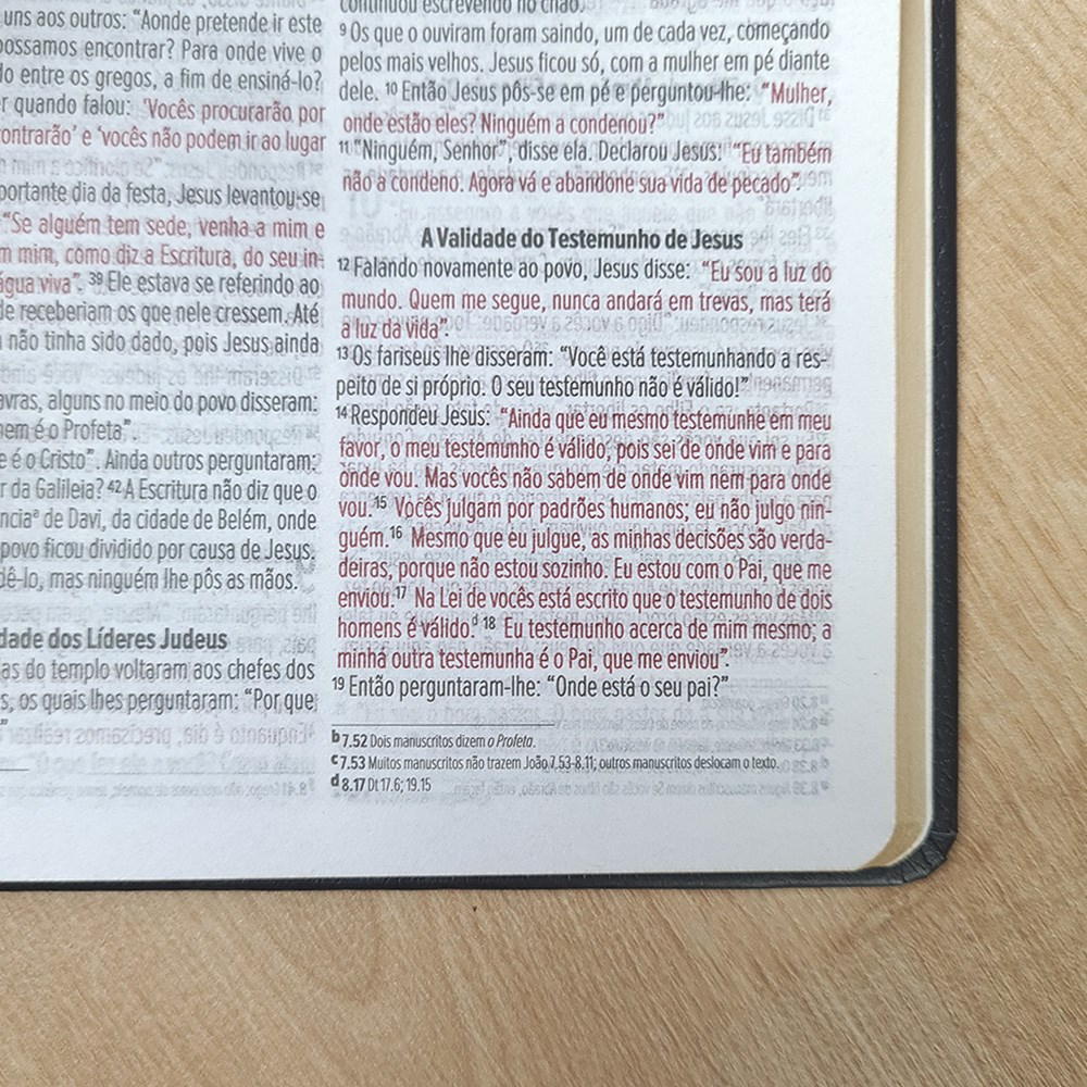 Bíblia Sagrada | NVI | Letra Normal | Capa Dura Luxo Preta