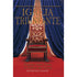 Capa do livro A Igreja Triunfante, com um trono vermelho e cortinas azuis. — Plenitude