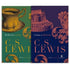 Dois livros de C. S. Lewis, Reflexões Cristãs (verde) e Cartas a Malcolm (azul). — Plenitude