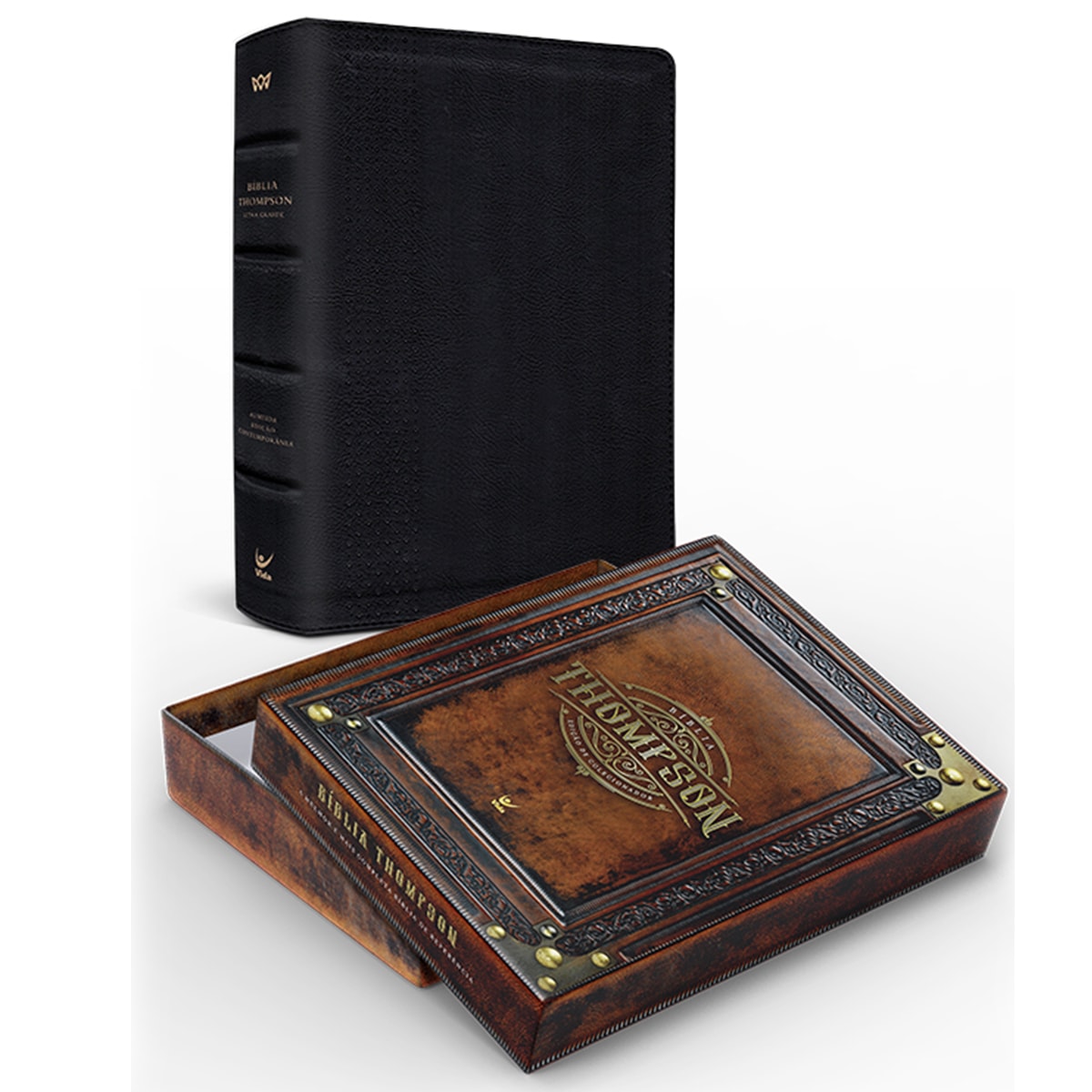 Bíblia Thompson do Colecionador | AEC | Letra Grande | Capa Luxo Preta