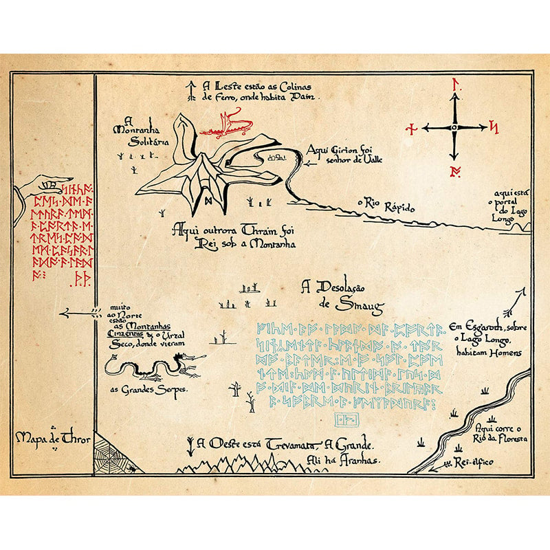O Hobbit | J.R.R Tolkien (Capa Smaug)