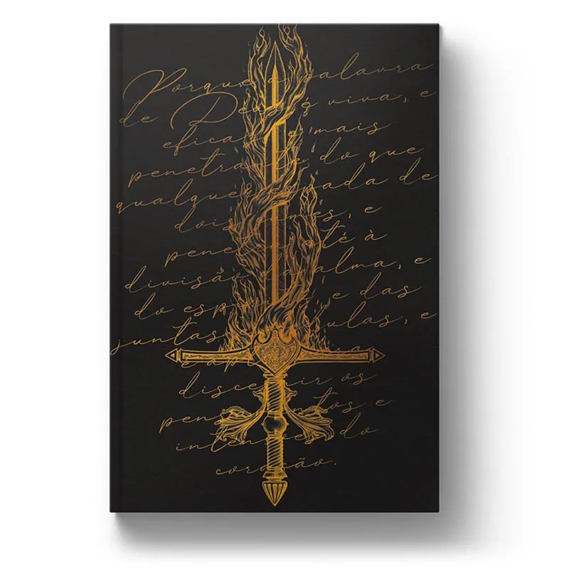 Bíblia Sagrada Espada de Fogo | ARC | Letra Normal | Capa Dura