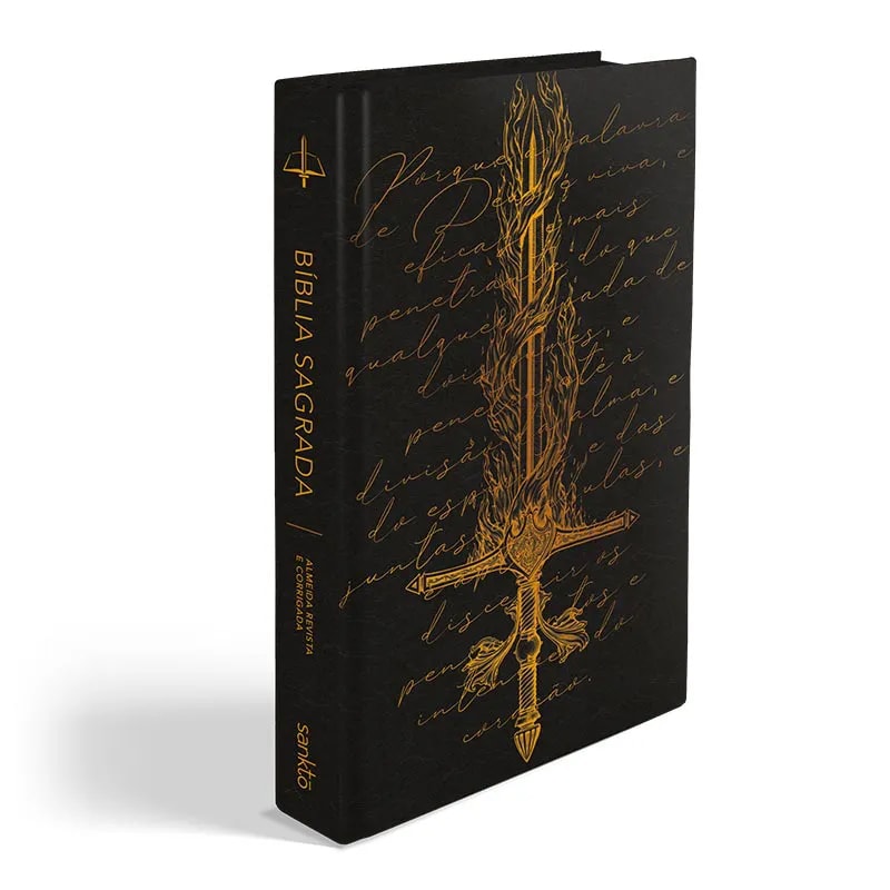 Bíblia Sagrada Espada de Fogo | ARC | Letra Normal | Capa Dura