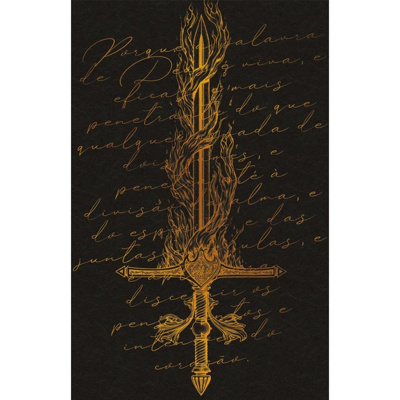 Bíblia Sagrada Espada de Fogo | ARC | Letra Normal | Capa Dura