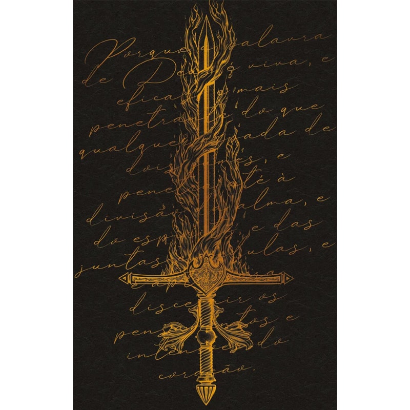 Bíblia Sagrada Espada de Fogo | ARC | Letra Normal | Capa Dura