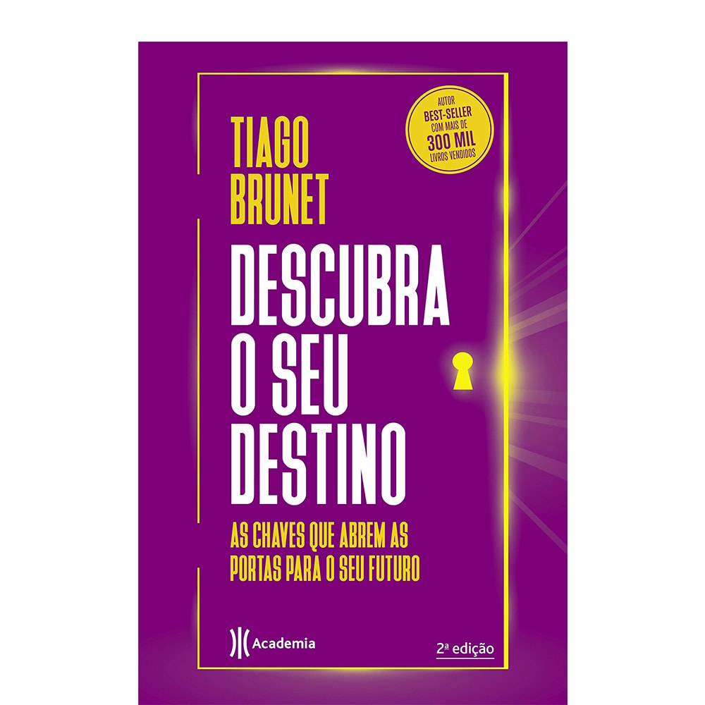 Kit de Livros Lançamentos Tiago Brunet