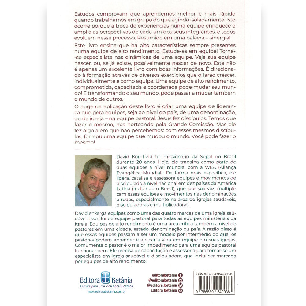 Equipes de Ministério Que Mudam o Mundo | David Kornfield