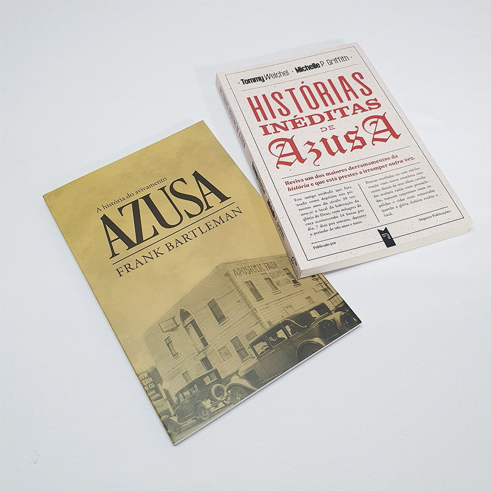 Kit de Livros Avivamento de Azusa