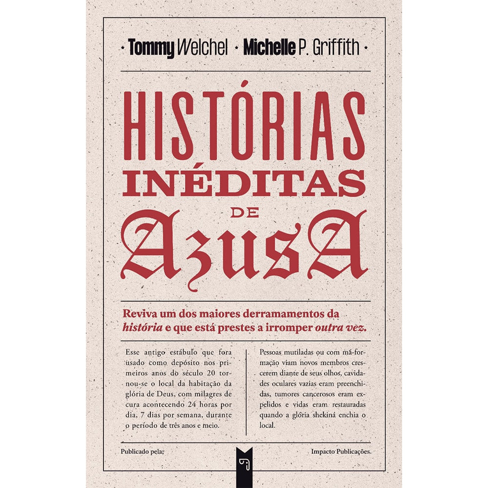 Kit de Livros Avivamento de Azusa