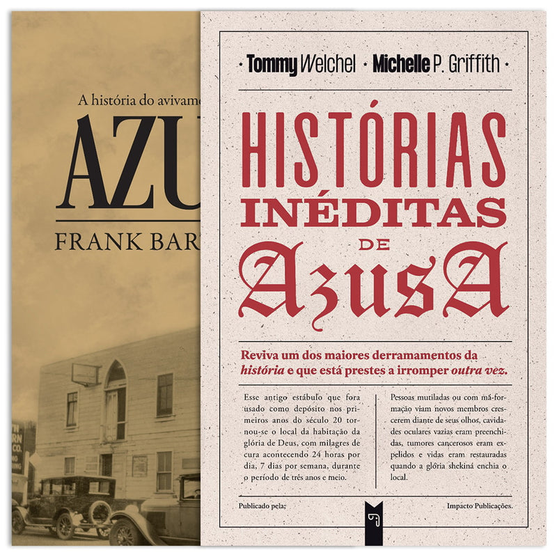 Kit de Livros Avivamento de Azusa