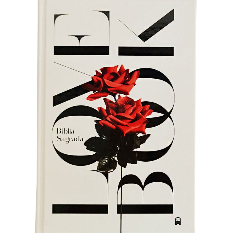 Bíblia Love Book Rosa Jesus Copy | NAA | Letra Normal | Capa Dura