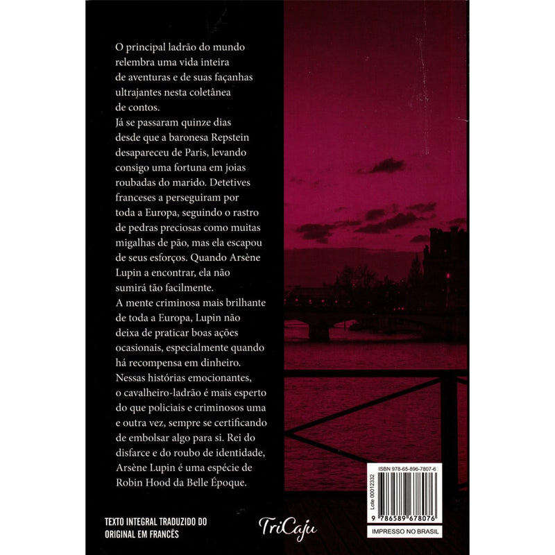 As confissões de Arsene Lupin | Maurice Leblanc | Tricaju