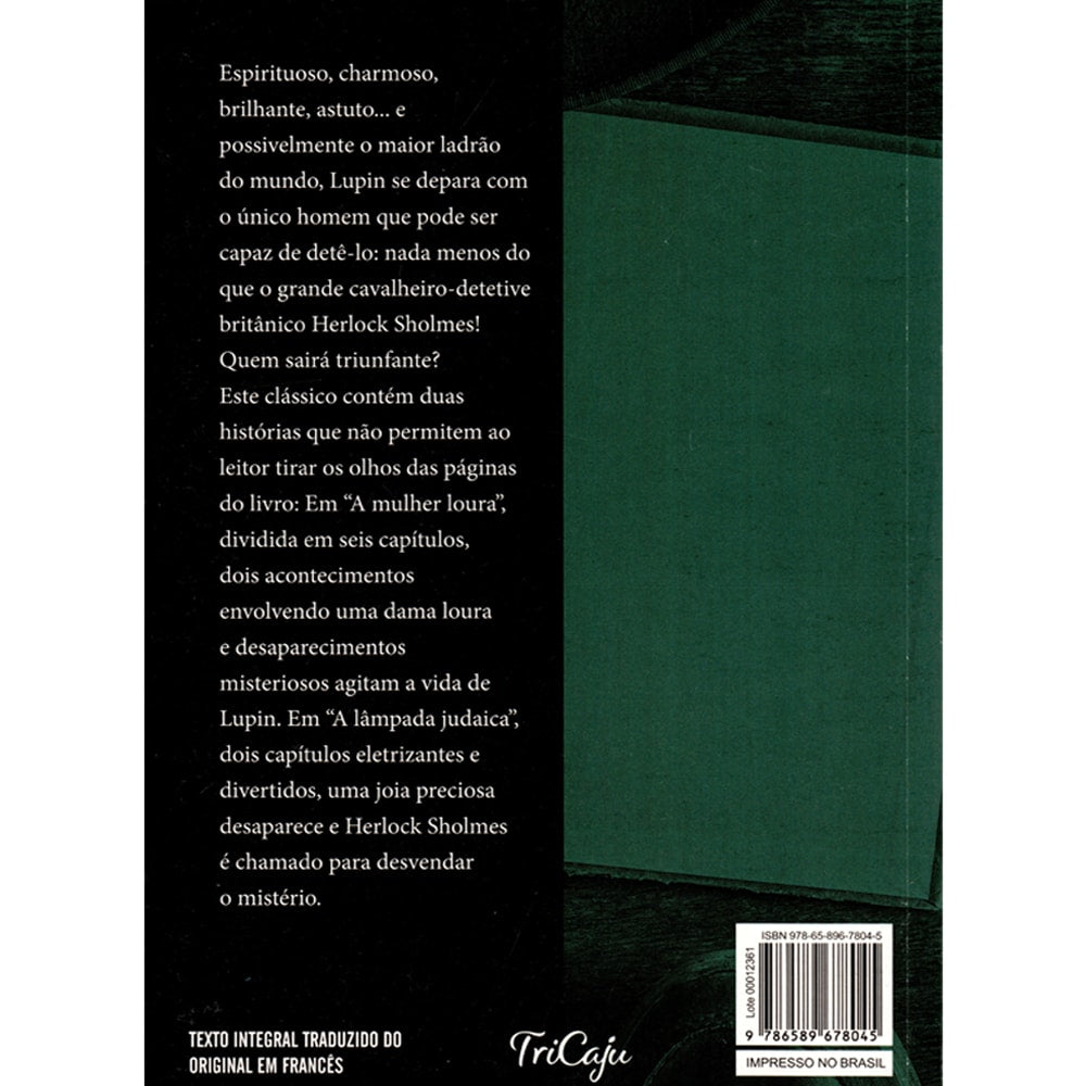 Arsene Lupin contra Herlock Sholmes | Maurice Leblanc | Tricaju