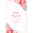Bíblia Sagrada ARC com capa floral rosa e detalhes em verde, Harpa e Corinhos inclusos. — Plenitude