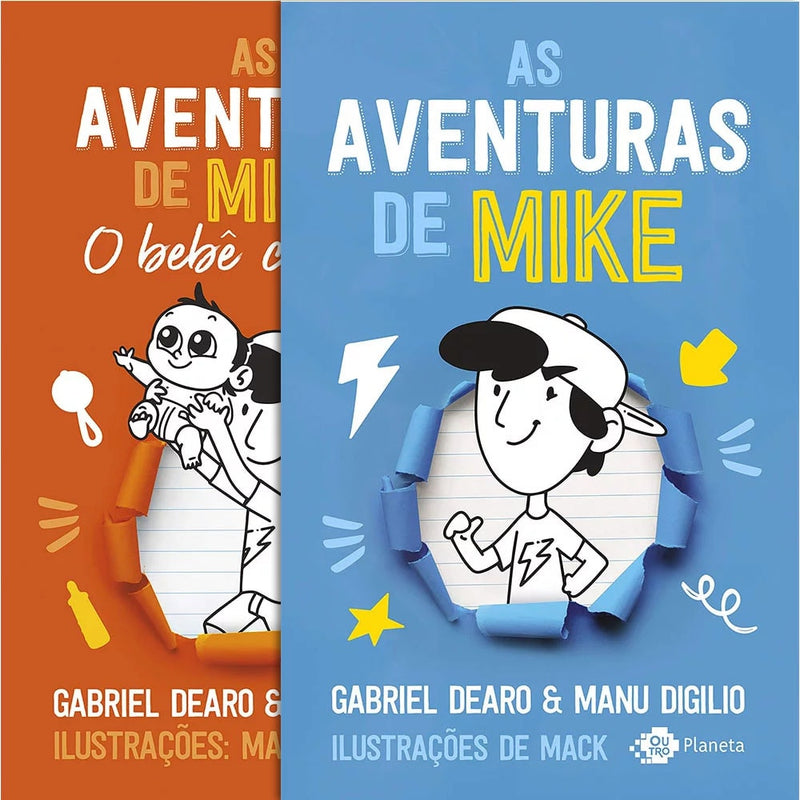Kit de Livros As Aventuras de Mike | Gabriel Dearo e Manu Digilio