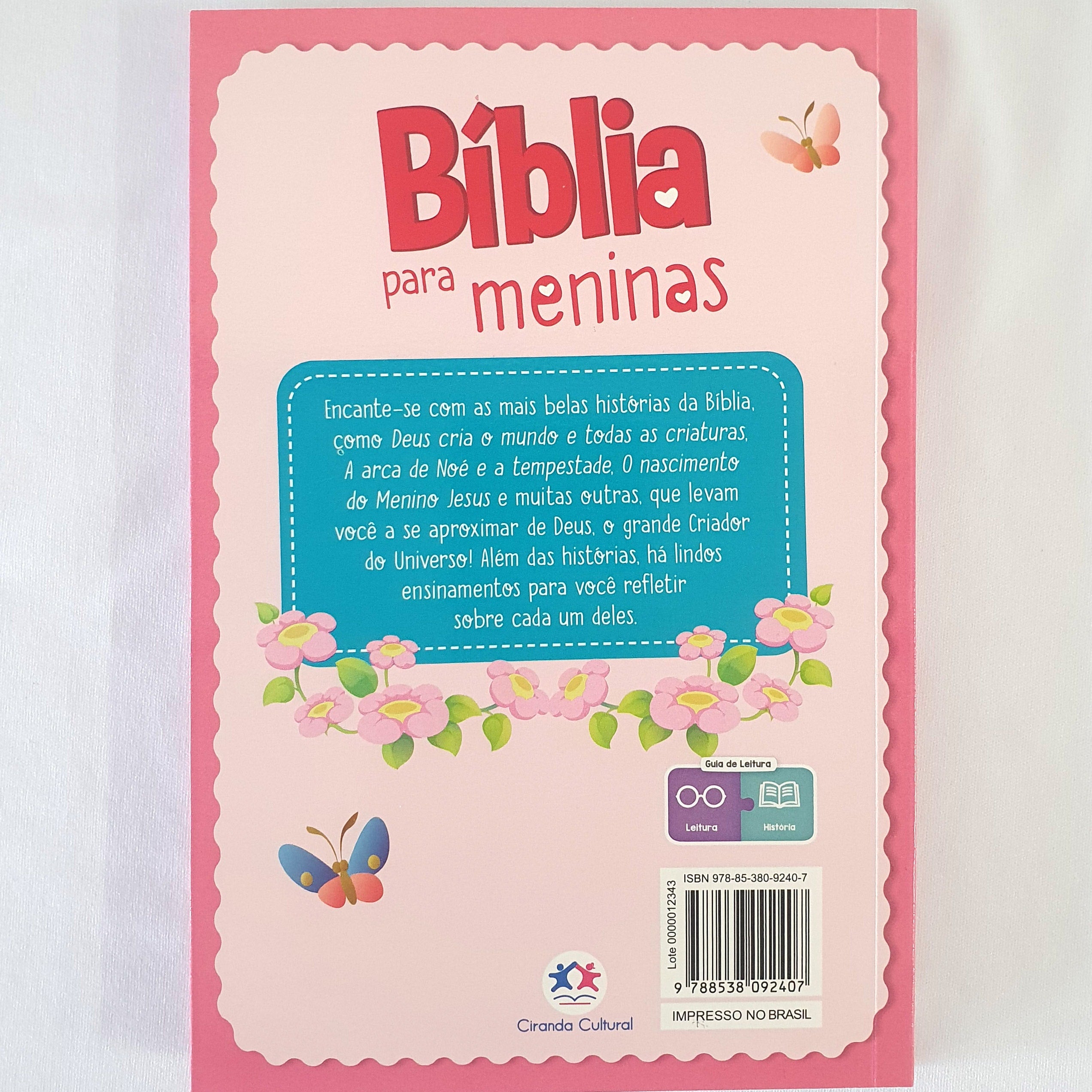 Biblia para meninas | Com lindos ensinamentos | Ciranda Cultural