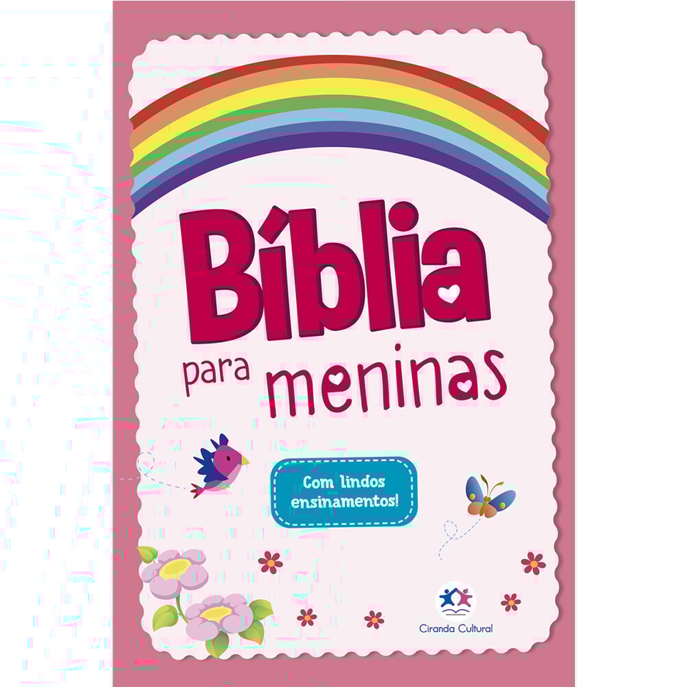 Biblia para meninas | Com lindos ensinamentos | Ciranda Cultural