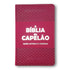 Bíblia do Capelão ARC, capa pink em material sintético, com Harpa Avivada e Corinhos. — Plenitude