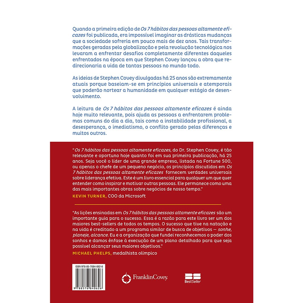 Os 7 Hábitos das Pessoas Altamente Eficazes | Stephen R. Covey