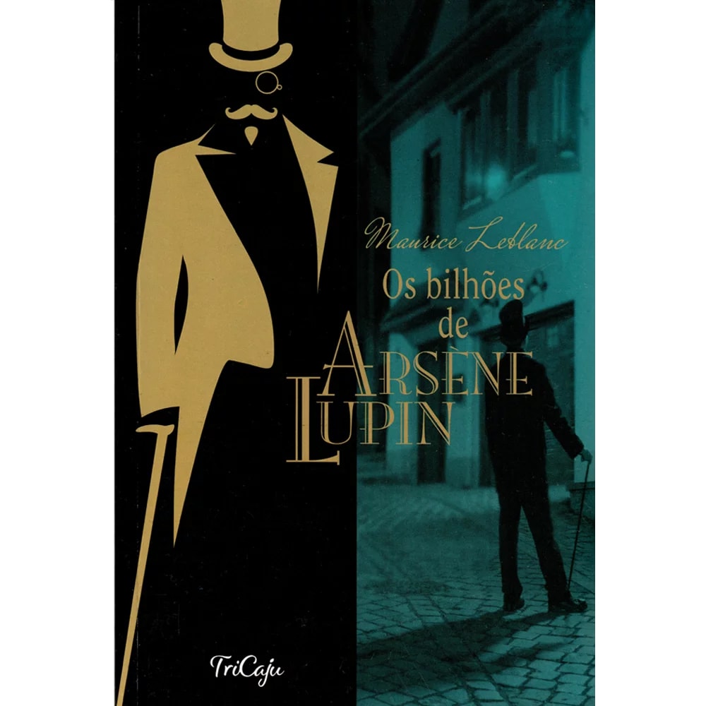 Kit 6 Livros Clássicos | Arsène Lupin | Maurice Leblanc | Tricaju