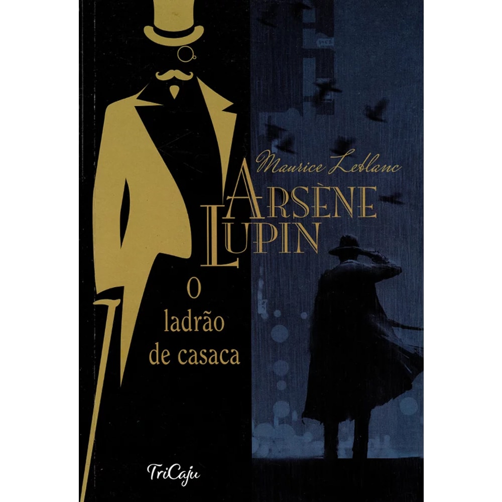Kit 6 Livros Clássicos | Arsène Lupin | Maurice Leblanc | Tricaju