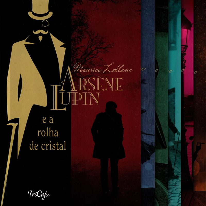 Kit 6 Livros Clássicos | Arsène Lupin | Maurice Leblanc | Tricaju