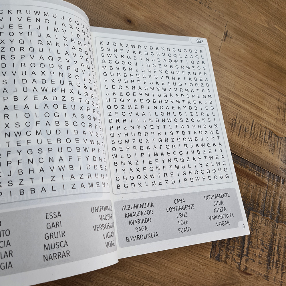 365 Caça-palavras | Português-inglês