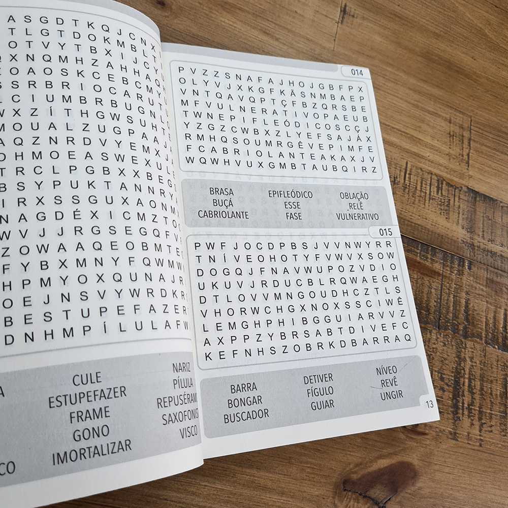 365 Caça-palavras | Português-inglês