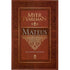 Livro "Comentários Bíblicos de Mateus" de Myer Pearlman, capa marrom com detalhes dourados. — Plenitude
