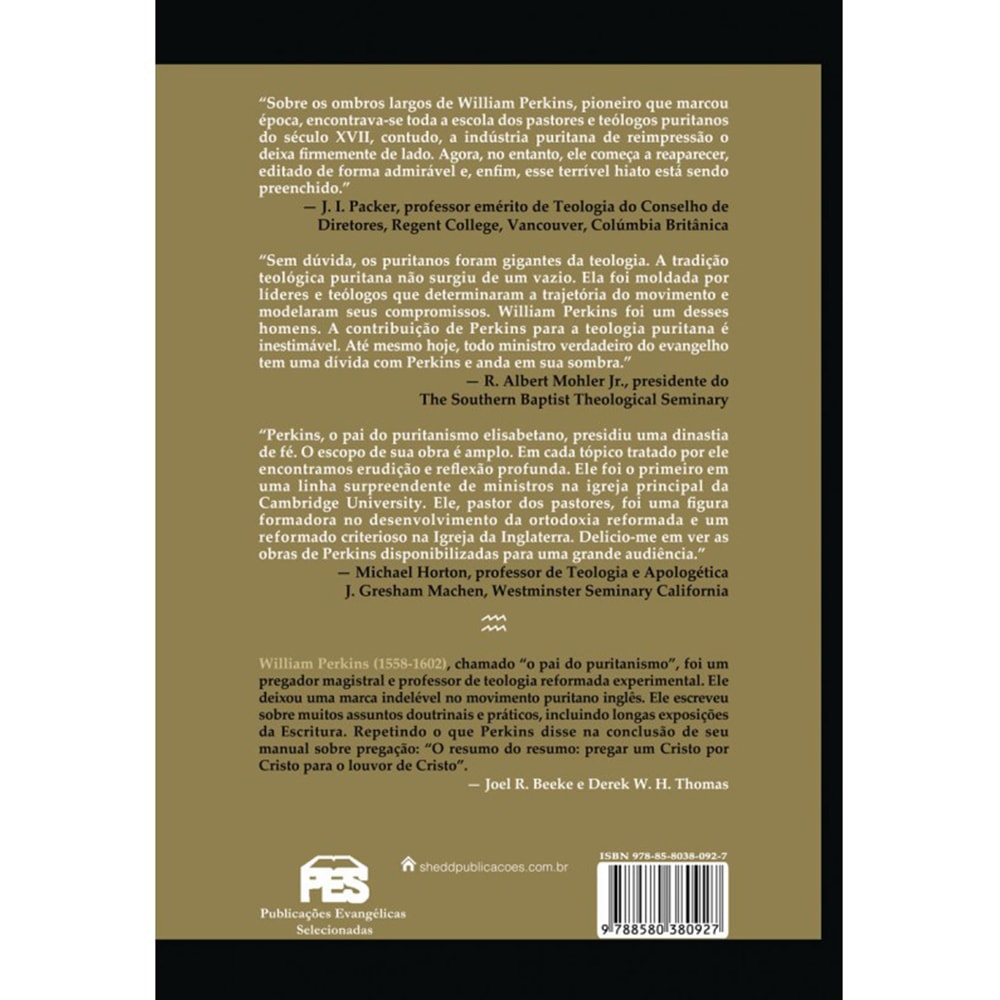 As Obras de William Perkins | J. Stephen Yuille