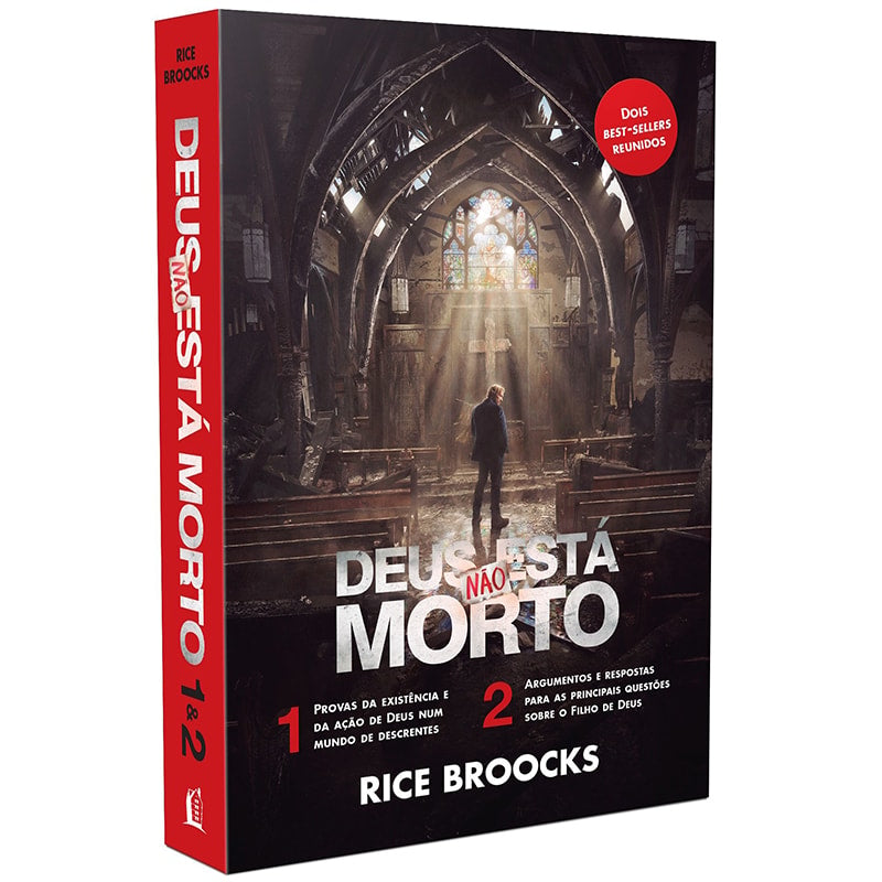 Box de Livros Deus Não Está Morto | Rice Broocks