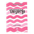 Devocional de Bolso Mananciais no Deserto | Lettie Cowman, capa rosa com listras onduladas brancas. — Plenitude