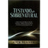 Livro "Testando o Sobrenatural" de Rick Renner, capa preta com detalhes em branco. — Plenitude