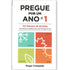 Livro "Pregue Por Um Ano 1" de Roger Campbell, capa branca com quatro quadrados coloridos representando estações. — Plenitude