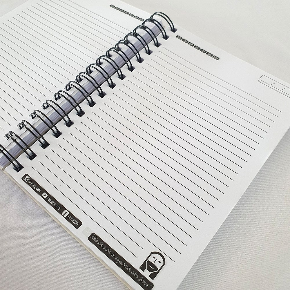 Agenda Permanente Love Book Rosa | Jesus Copy | Capa Dura