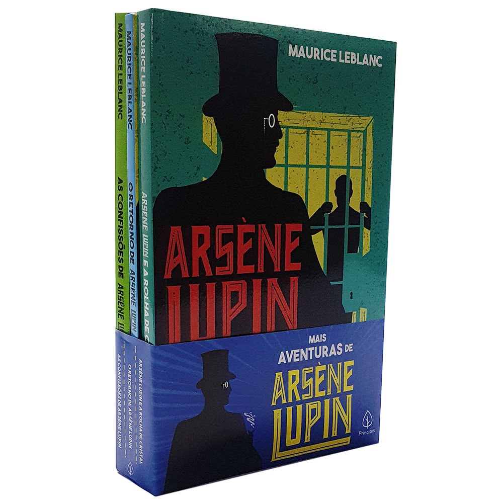 Kit Mais aventuras de Arsene Lupin | Com 3 Livros