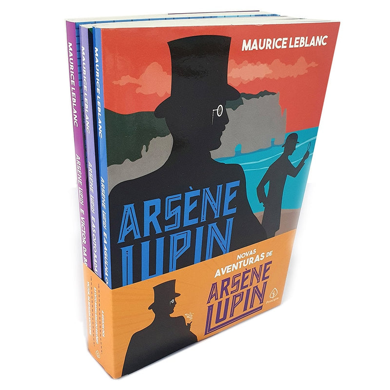 Kit Novas aventuras de Arsene Lupin | Com 3 Livros