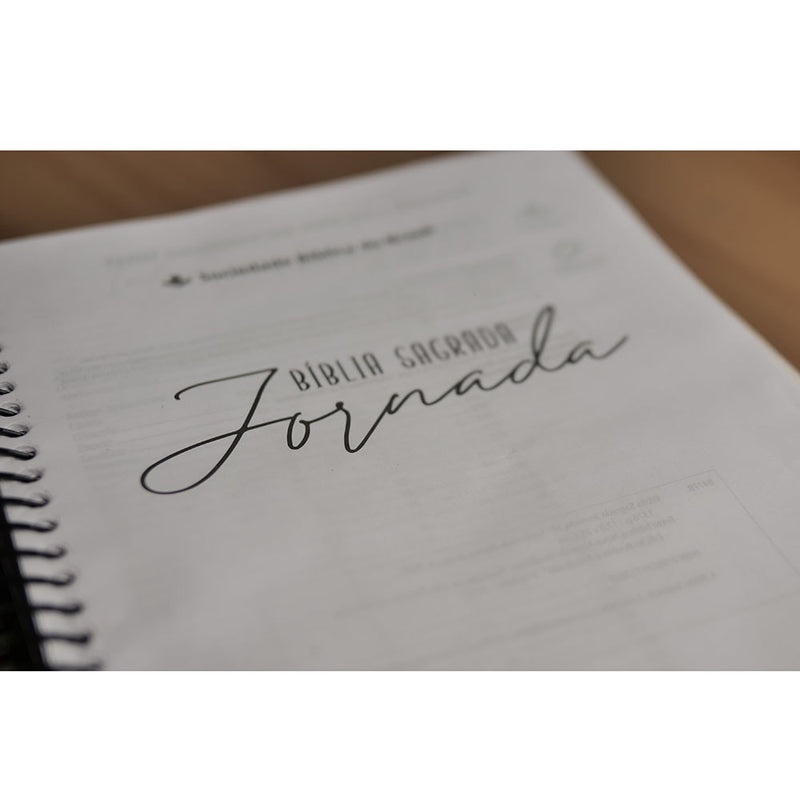 Bíblia Jornada Coração Quebrantado | Espiral | NAA | Letra Grande | Capa Dura