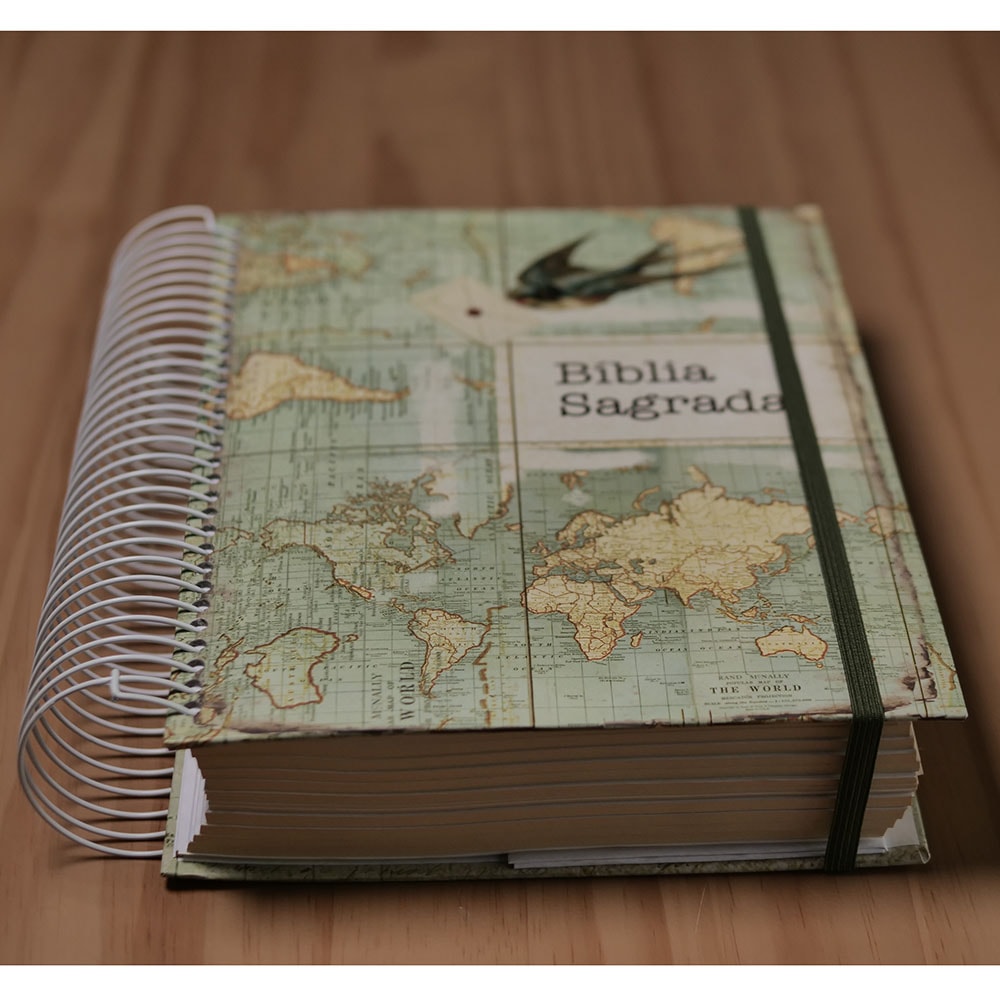 Bíblia Jornada Send | Espiral | NAA | Letra Grande | Capa Dura