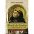 Livro "Tomas de Aquino e o conhecimento de Deus" de Jonas Madureira, capa com ilustração de Tomás de Aquino. — Plenitude