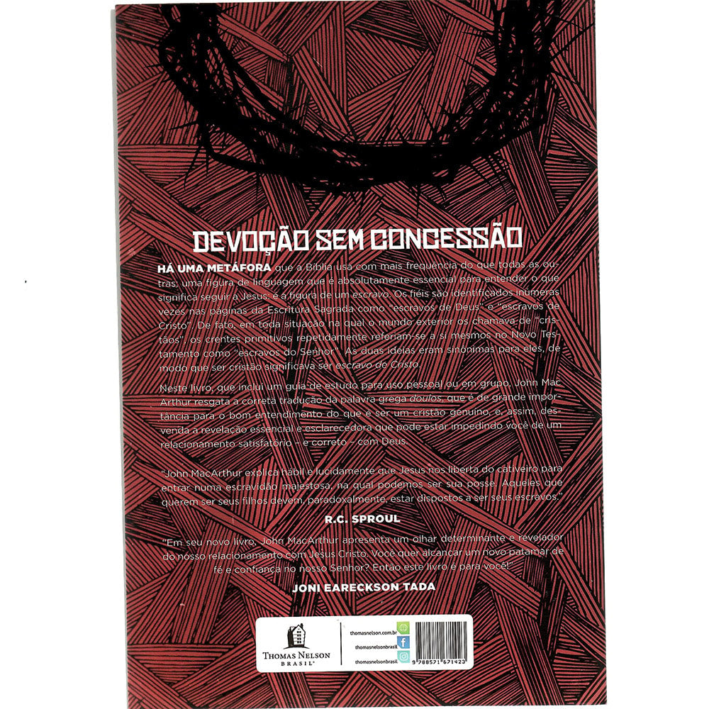 Escravo | John MacArthur | Thomas Nelson