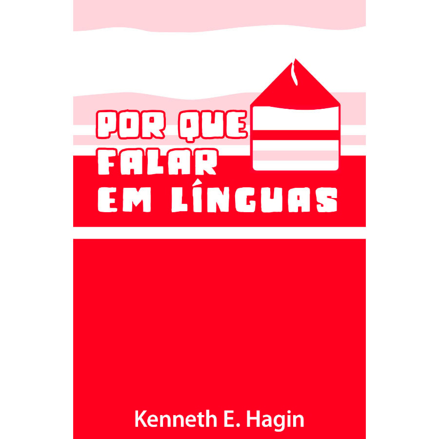 Livro Porque Falar em Línguas?, capa vermelha e branca com título em destaque. — Plenitude