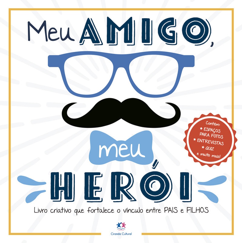 Meu amigo, meu Herói | Com espaços para fotos