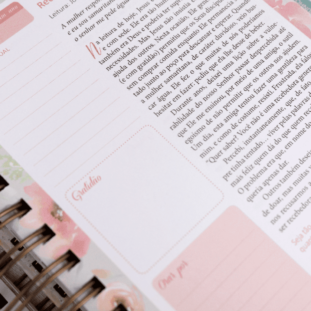 Meu Plano com Deus | Planner 2022 | Bondade do Senhor