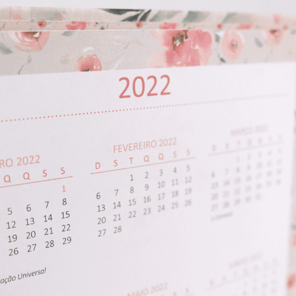 Meu Plano com Deus | Planner 2022 | Exemplo de Cristo | Capa Rosa