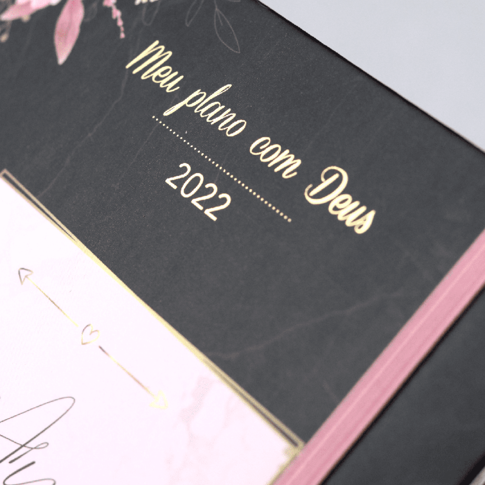 Meu Plano com Deus | Planner 2022 | Exemplo de Cristo | Capa Preta
