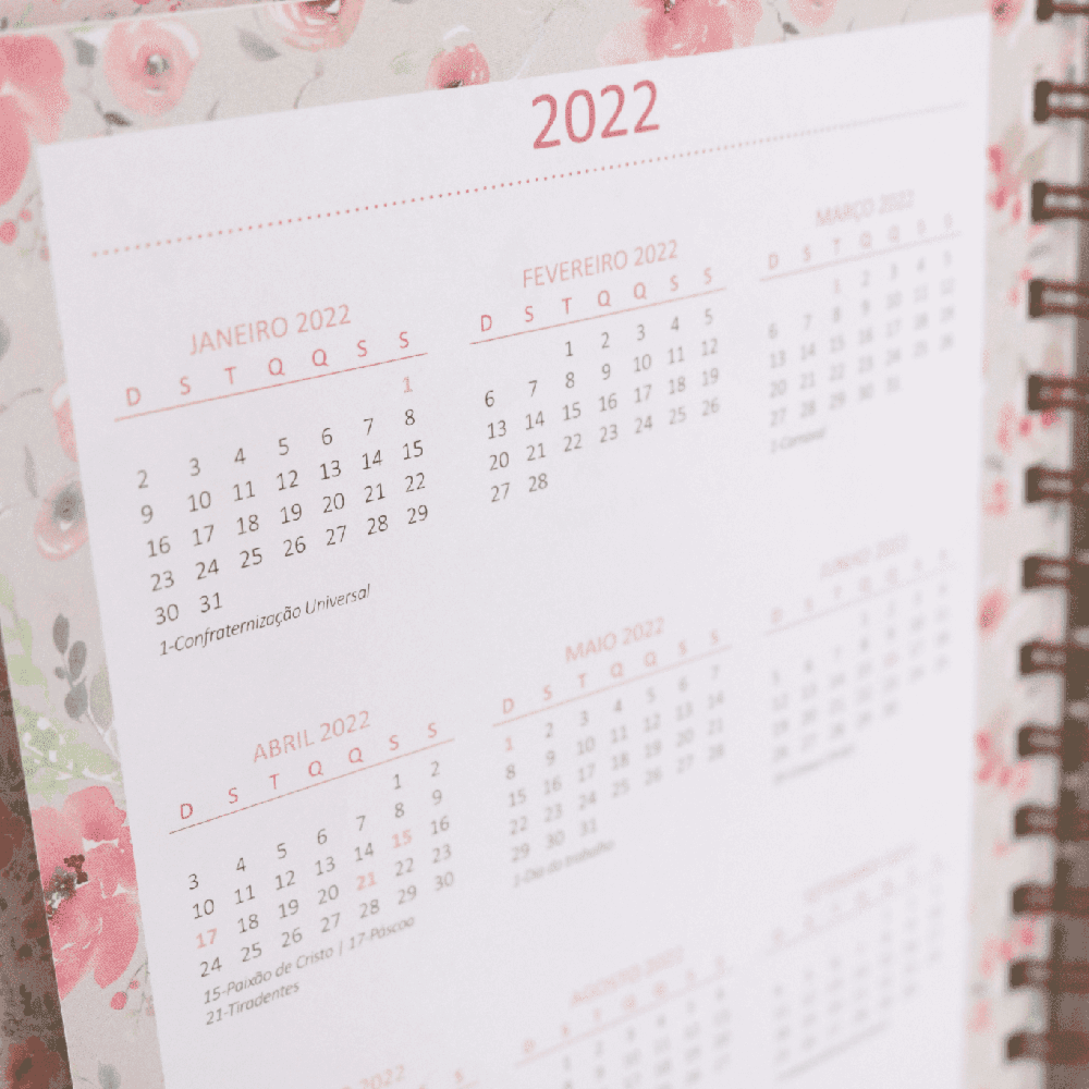 Meu Plano com Deus | Planner 2022 | Exemplo de Cristo | Capa Preta