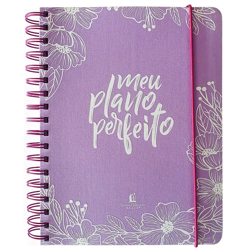Meu Plano Perfeito | Capa Tecido Lilás