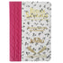 Bíblia Sagrada Harpa Avivada e Corinhos | ARC | Letra Jumbo | Índice | Bicolor Pink e Flores Preta